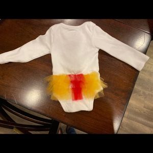 Mud Pie One Pieces - Mud Pie Turkey long-sleeve onesie-EUC Mud Pie One Pieces - Mud Pie Turkey long-sleeve onesie-EUC